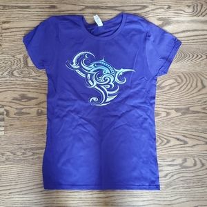 Purple Shirt unique print